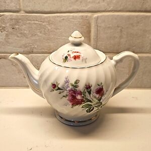 Teapot, Vintage, Roses